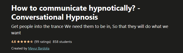 how to communicate hypnotically
